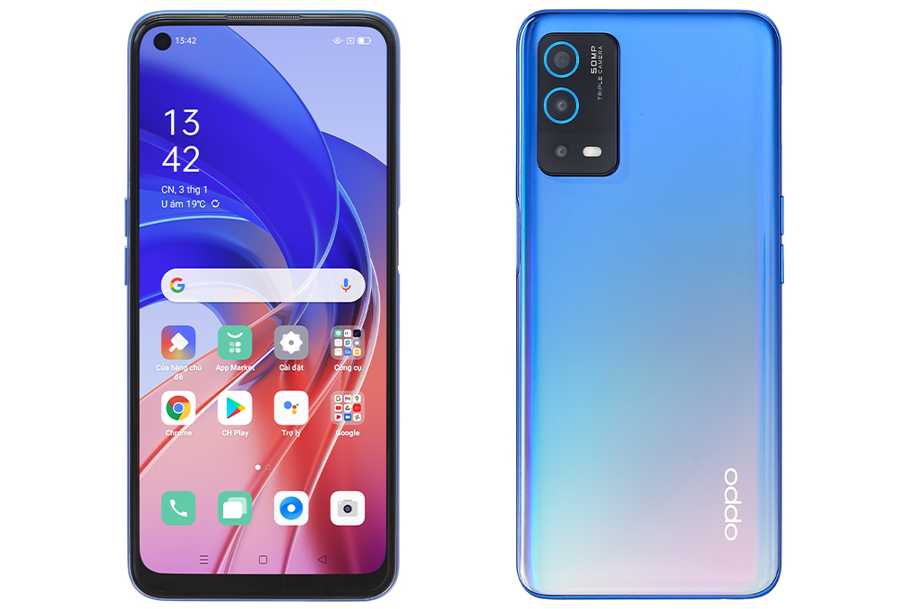 Điện thoại OPPO A55 Màu Xanh Dương