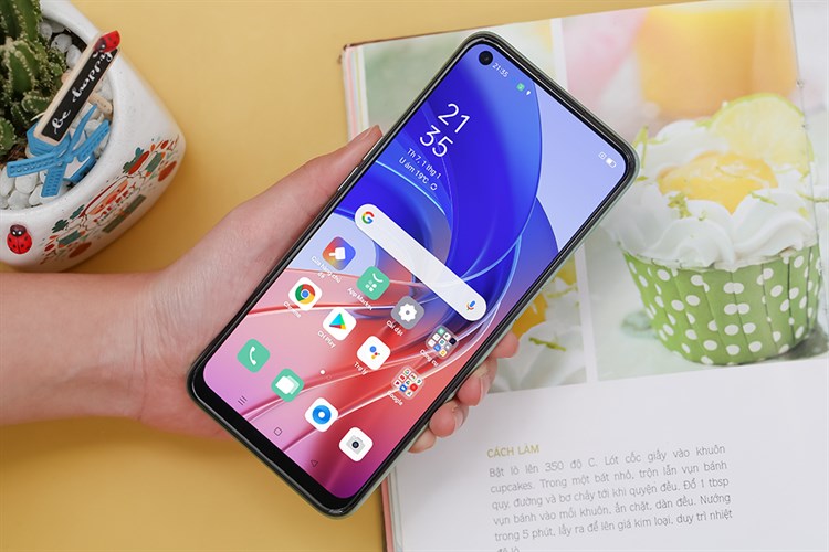 Điện thoại OPPO A55 Màu Xanh lá