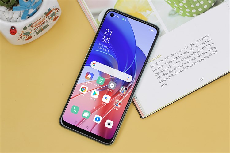 Điện thoại OPPO A55 Màu Xanh lá