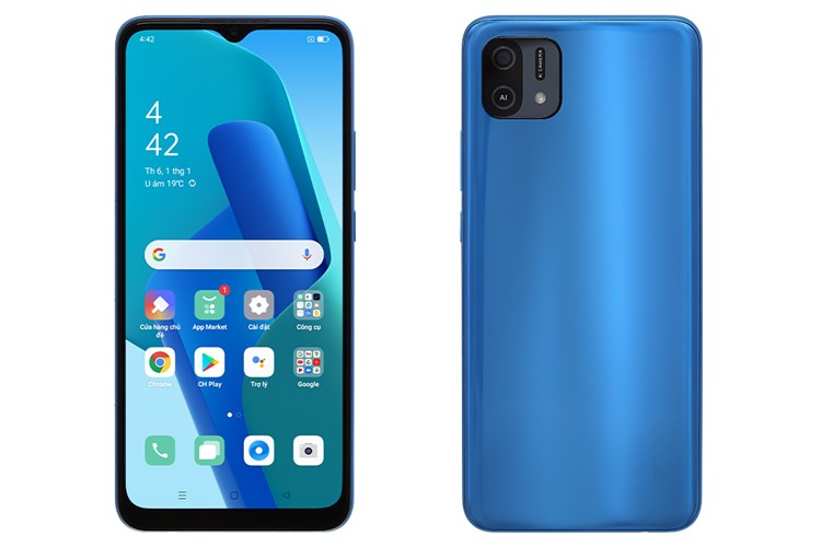 Điện thoại OPPO A16K Màu Xanh Dương
