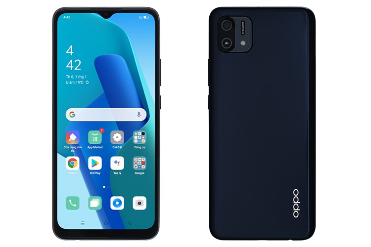 Điện thoại OPPO A16K Màu Đen
