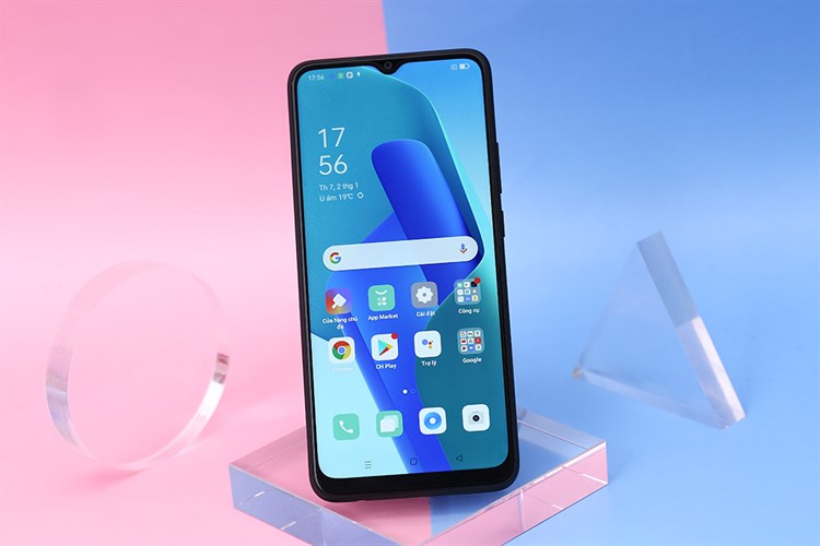 Điện thoại OPPO A16K Màu Đen nhãn