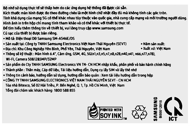 Điện thoại Samsung Galaxy A54 5G 256GB Màu Xanh Lá Mạ