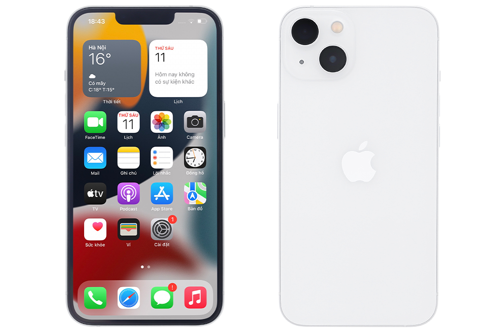 Điện thoại iPhone 13 512GB Màu Trắng