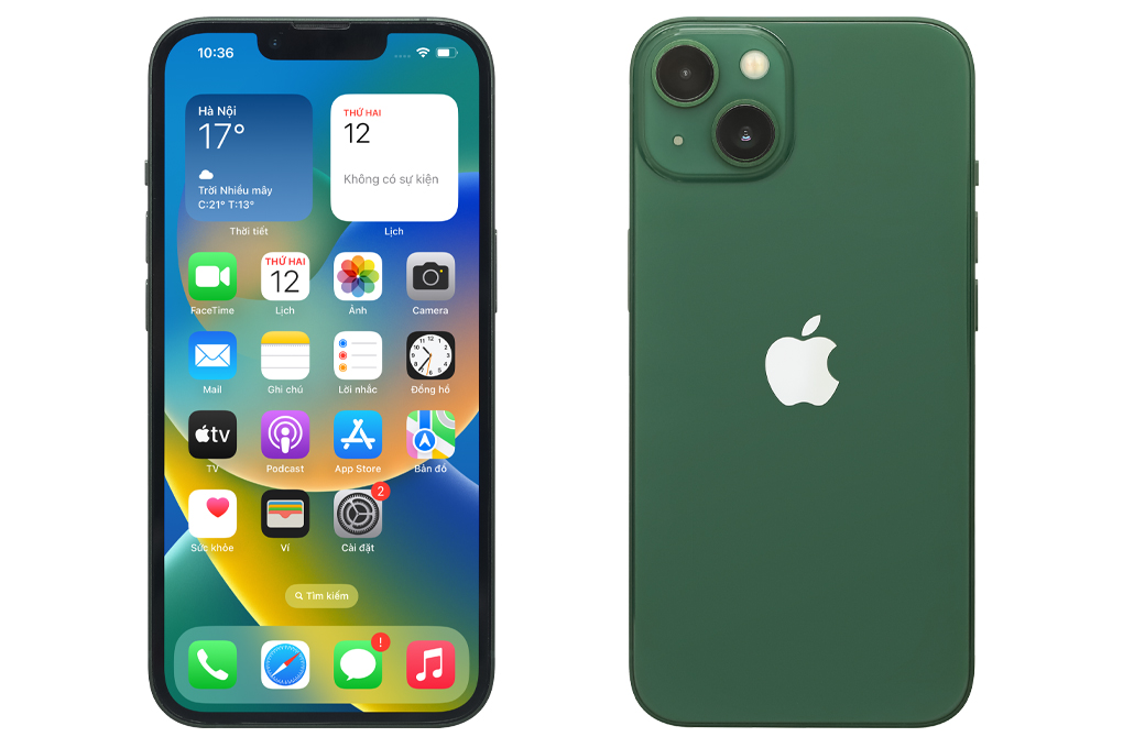 Điện thoại iPhone 13 512GB Màu Xanh lá