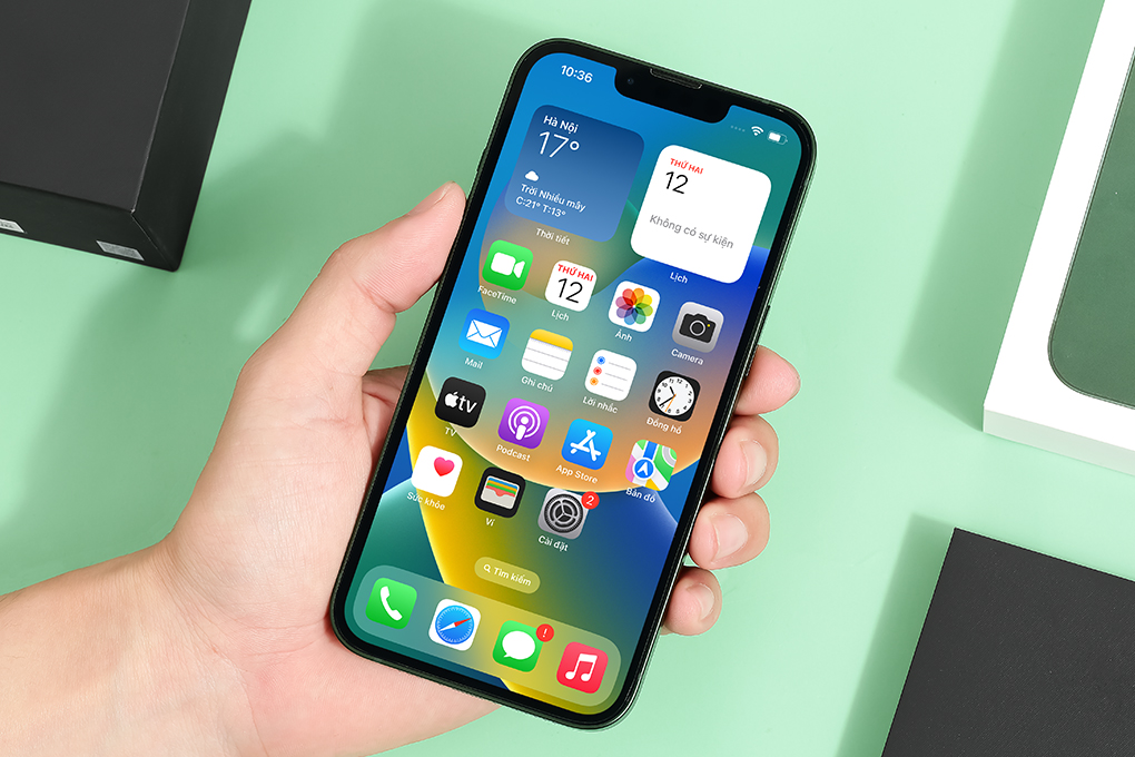 Điện thoại iPhone 13 512GB Màu Xanh lá