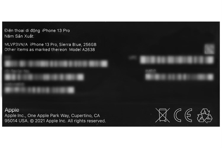 Điện thoại iPhone 13 Pro 256GB Màu Xanh Dương