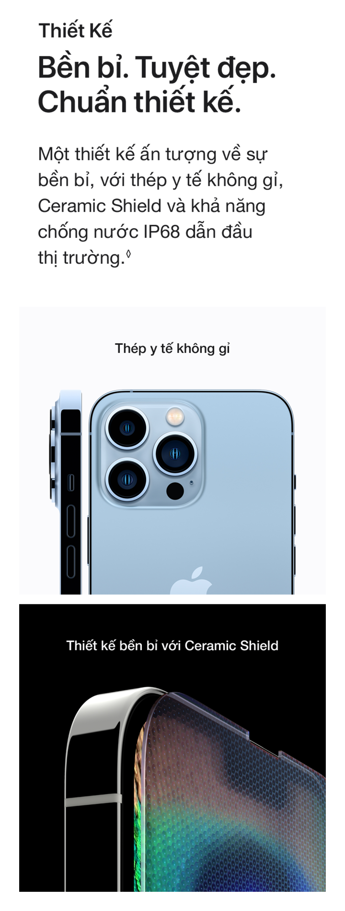 iPhone 13 Pro Thiết kế