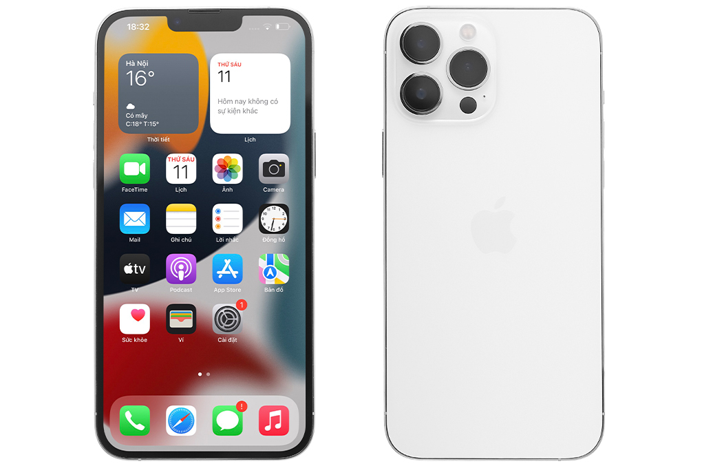 Điện thoại iPhone 13 Pro Max 256GB Màu Bạc