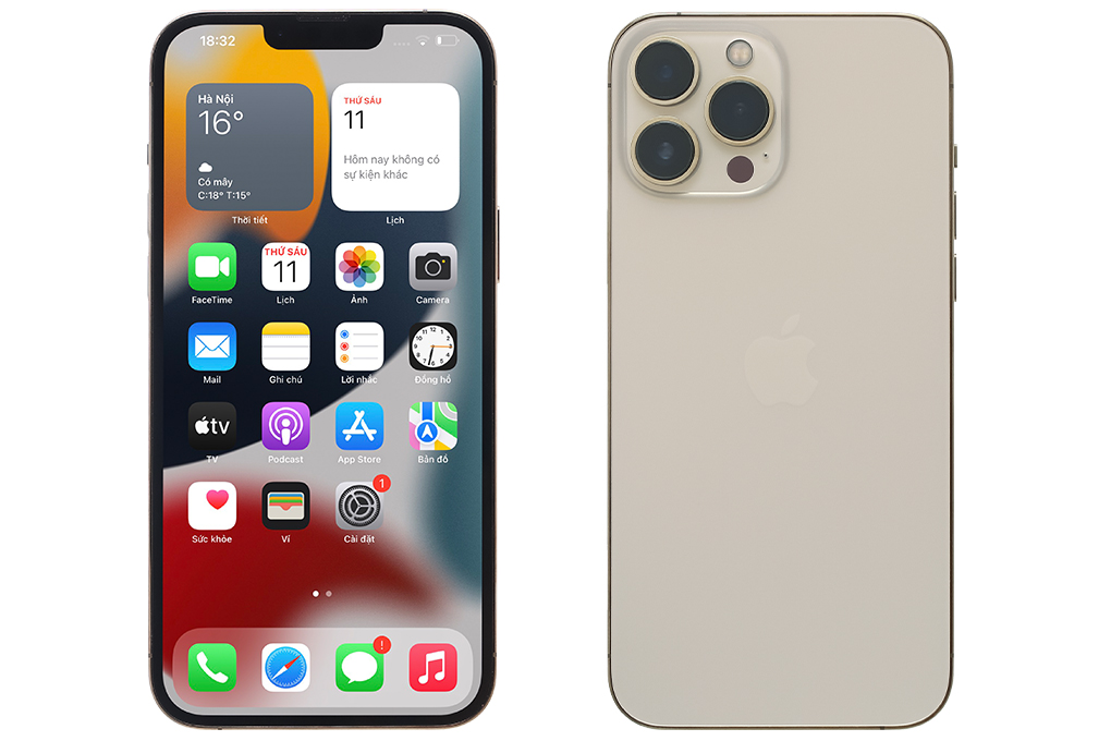 Điện thoại iPhone 13 Pro Max 256GB Màu Vàng đồng