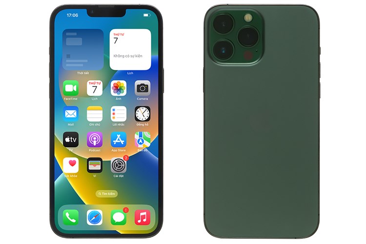 Điện thoại iPhone 13 Pro Max 512GB Màu Xanh lá