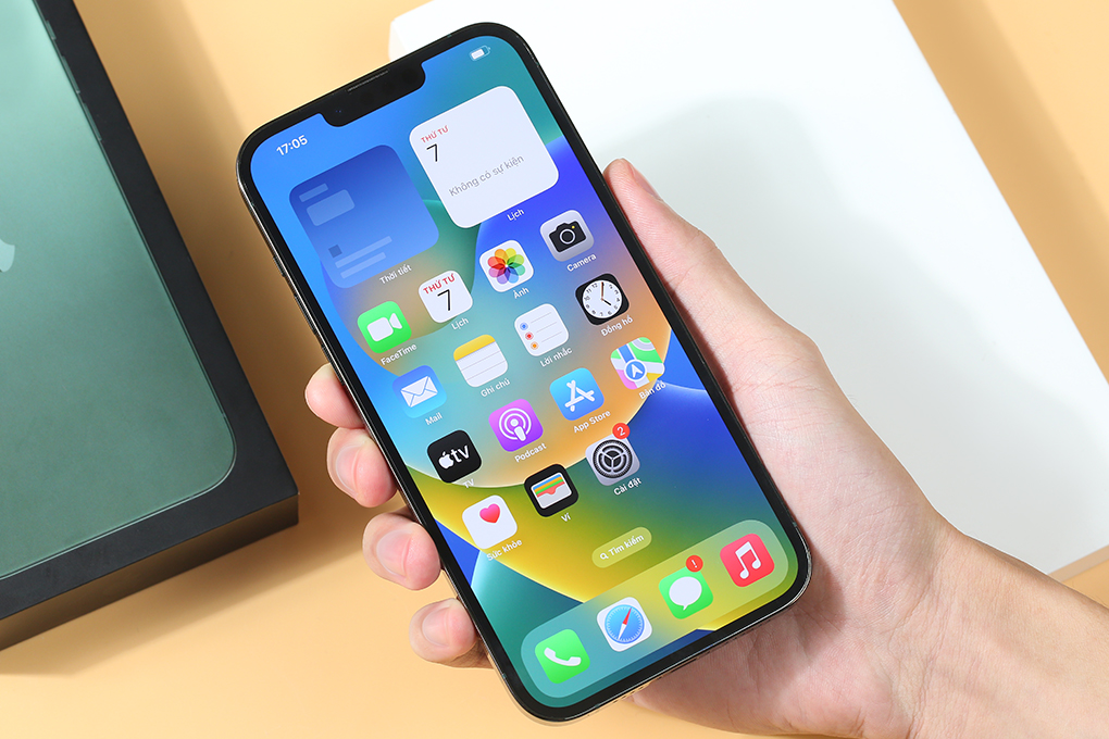 Điện thoại iPhone 13 Pro Max 512GB Màu Xanh lá