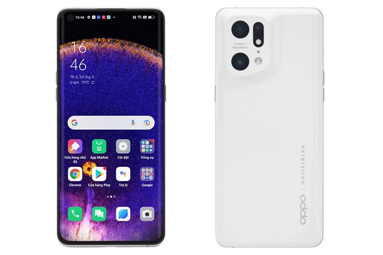 Điện thoại OPPO Find X5 Pro 5G Màu Trắng