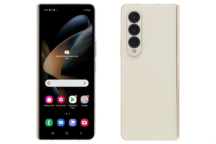 Điện thoại Samsung Galaxy Z Fold4 5G 256GB Màu Kem