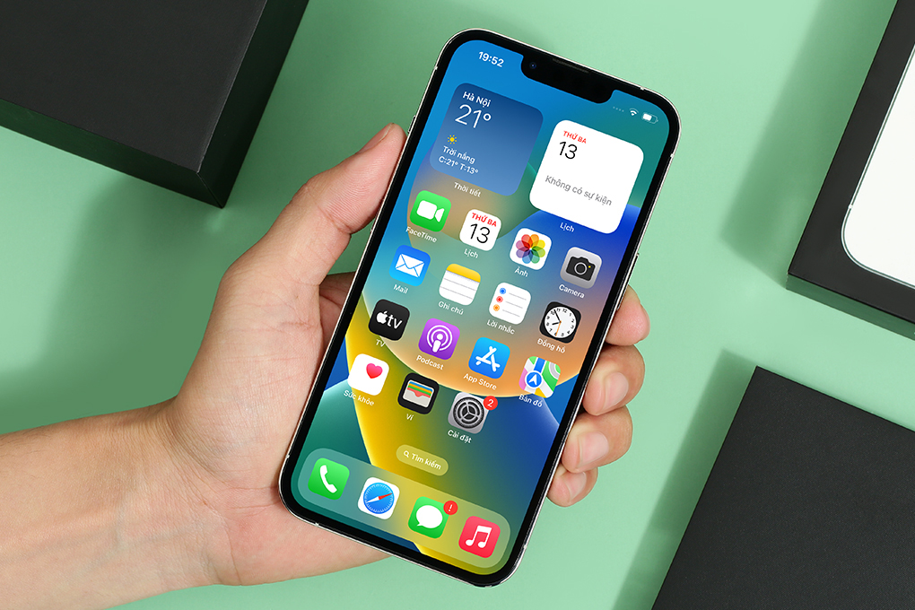 Điện thoại iPhone 13 Pro 1TB Màu Bạc