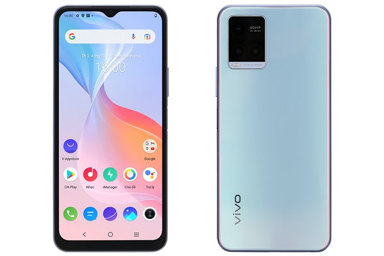 Điện thoại vivo Y21s 6GB Màu Trắng