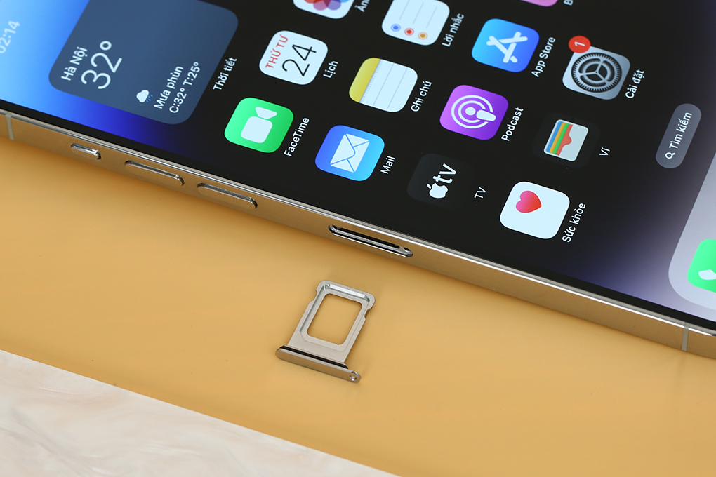 Điện thoại iPhone 14 Pro Max 128GB Màu Bạc