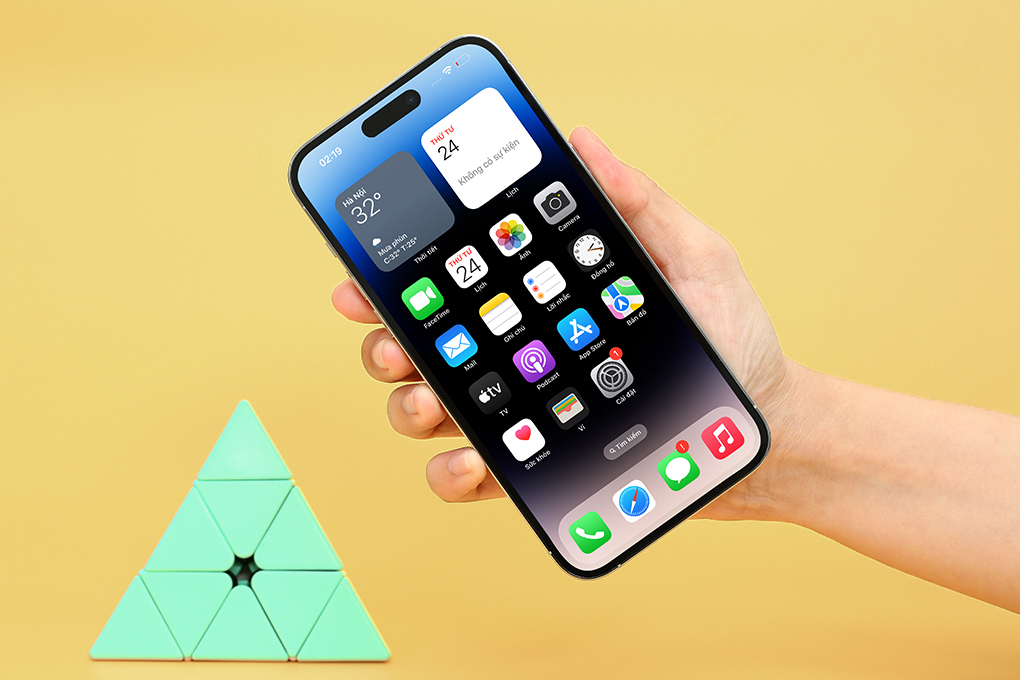 Điện thoại iPhone 14 Pro Max 128GB Màu Bạc