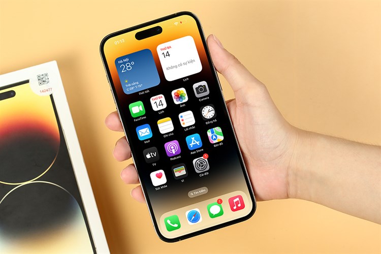 Điện thoại iPhone 14 Pro Max 128GB Màu Vàng