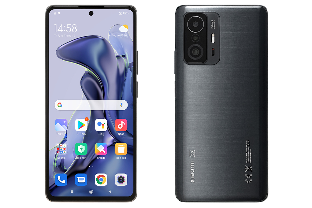 Điện thoại Xiaomi 11T 5G 256GB Màu Xám