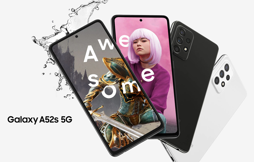 Kiểu dáng trẻ trung, hiện đại - Samsung Galaxy A52s 5G 256GB