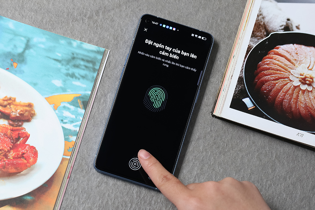 Điện thoại OPPO Reno7 Pro 5G Màu Xanh dương nhạt