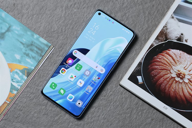 Điện thoại OPPO Reno7 Pro 5G Màu Xanh dương nhạt