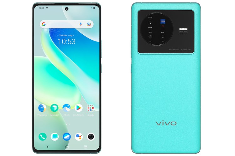 Điện thoại Vivo X80 Màu Xanh lam