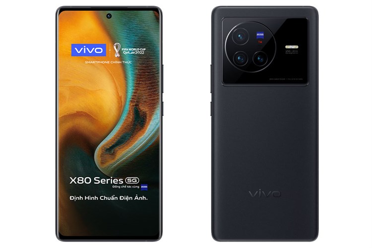 Điện thoại Vivo X80 Màu Đen