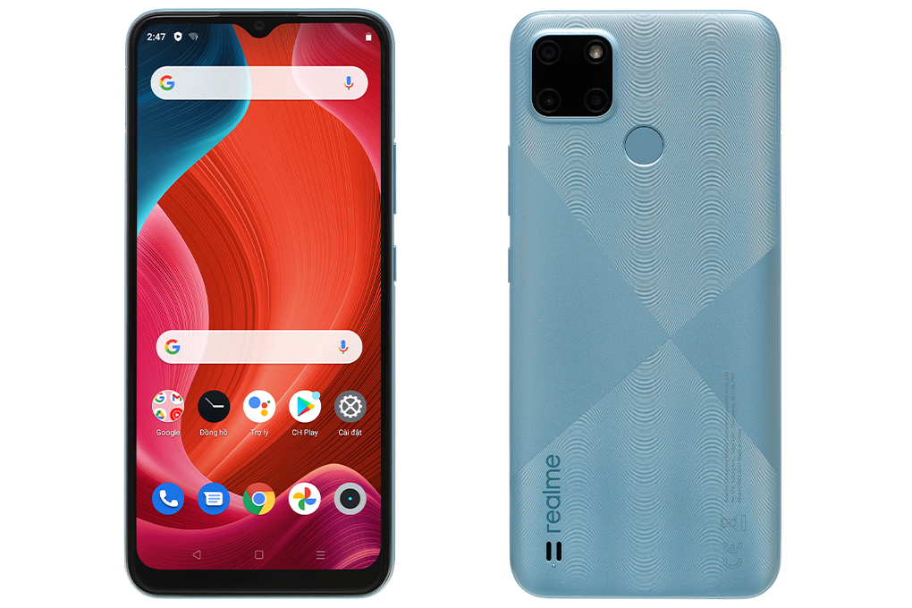 Điện thoại realme C21-Y 3GB Màu Xanh Dương