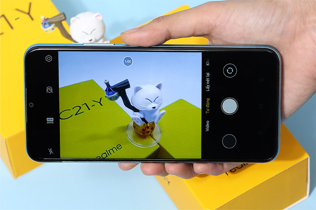 Điện thoại realme C21-Y 3GB Màu Xanh Dương