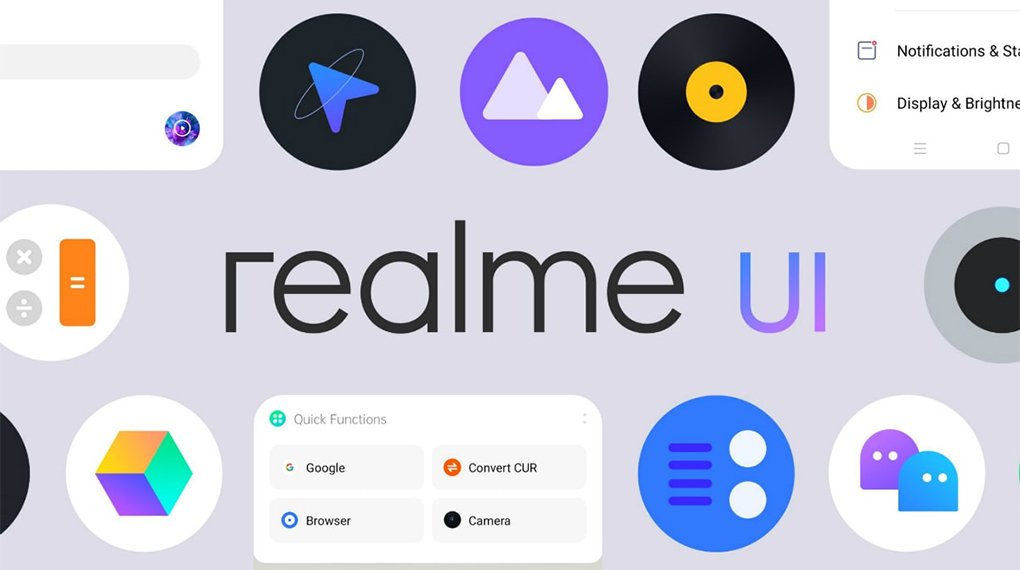 Realme C21-Y 4GB - Giao diện Realme UI