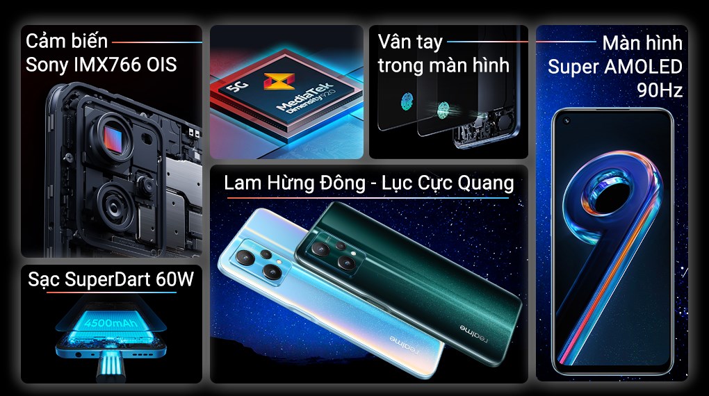 realme 9 Pro+ 5G - Cập nhật thông tin, hình ảnh, đánh giá