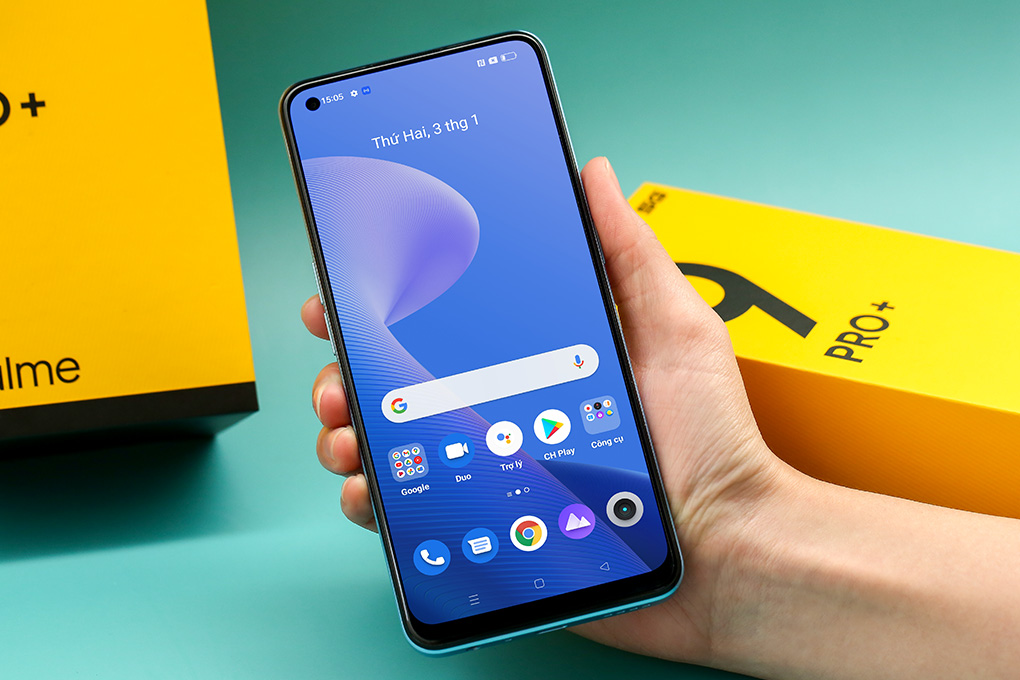 Điện thoại realme 9 Pro+ 5G Màu Xanh Dương