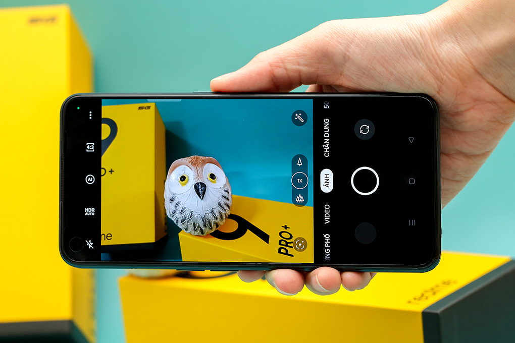 Điện thoại realme 9 Pro+ 5G Màu Xanh lá