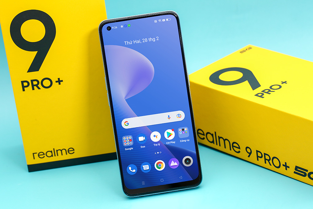 Điện thoại realme 9 Pro+ 5G Màu Xanh Dương