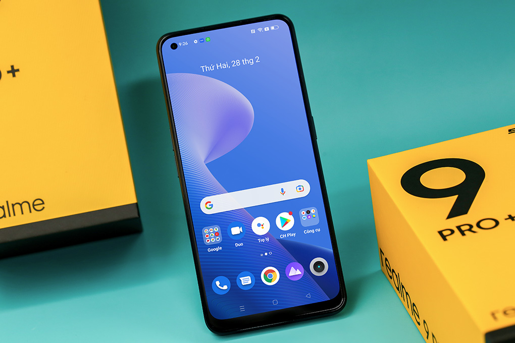 Điện thoại realme 9 Pro+ 5G Màu Xanh lá