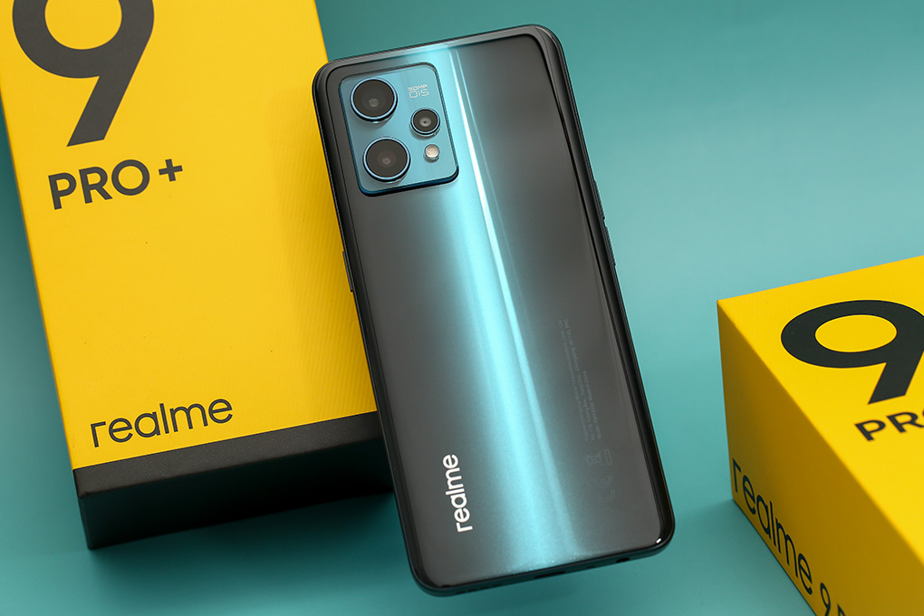 Điện thoại realme 9 Pro+ 5G Màu Xanh lá