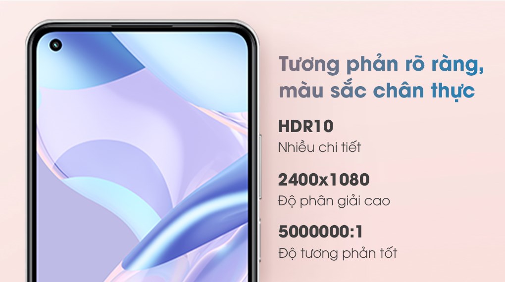 Điện thoại Xiaomi 11 Lite 5G NE Trắng Swarovski