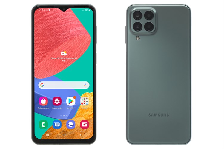 Điện thoại Samsung Galaxy M33 5G Màu Xanh lá