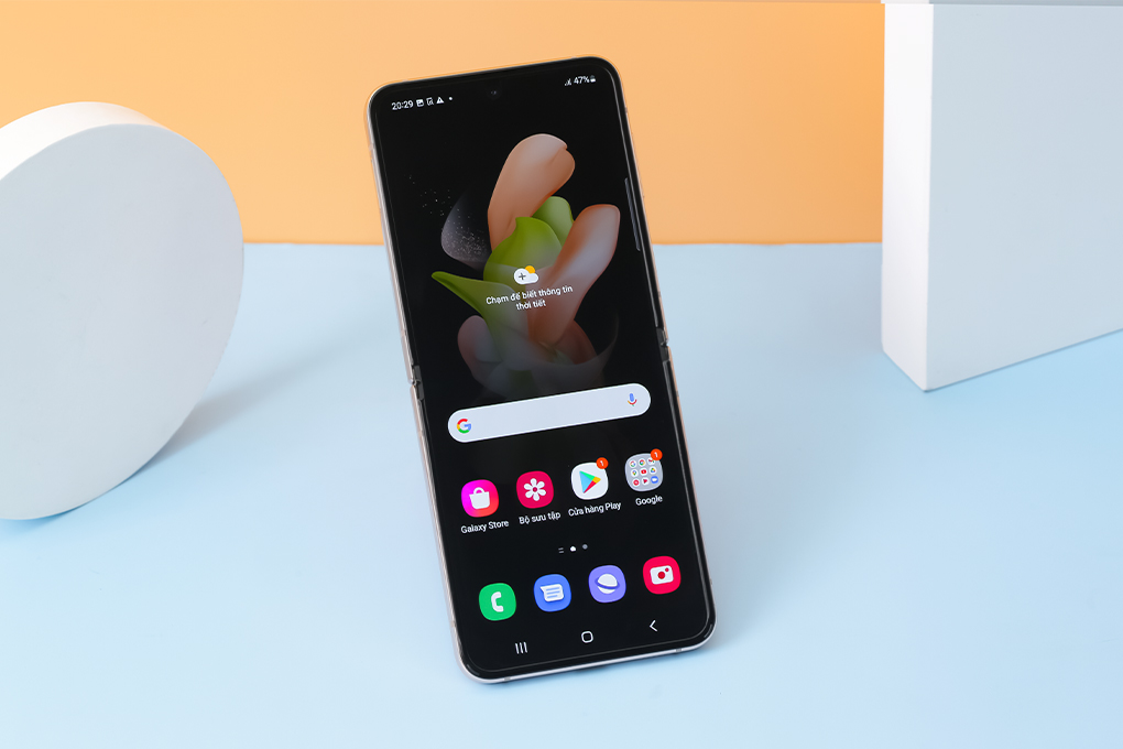 Điện thoại Samsung Galaxy Z Flip4 5G 128GB Màu Vàng Hồng