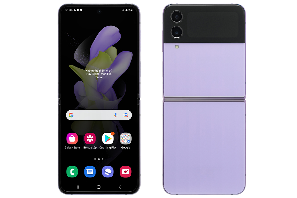Điện thoại Samsung Galaxy Z Flip4 5G 128GB Màu Tím