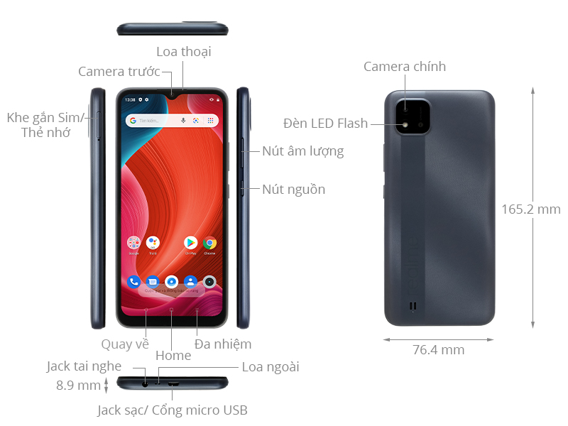 realme C11 (2021) 2GB/32GB