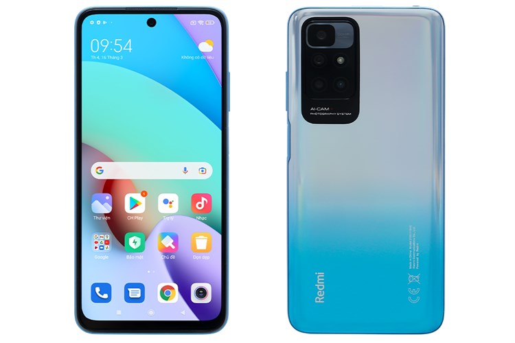 Điện thoại Xiaomi Redmi 10 (2022) Màu Xanh Dương