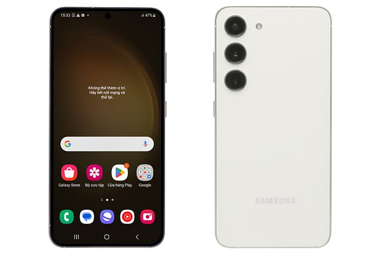 Điện thoại Samsung Galaxy S23 5G 128GB Màu Kem