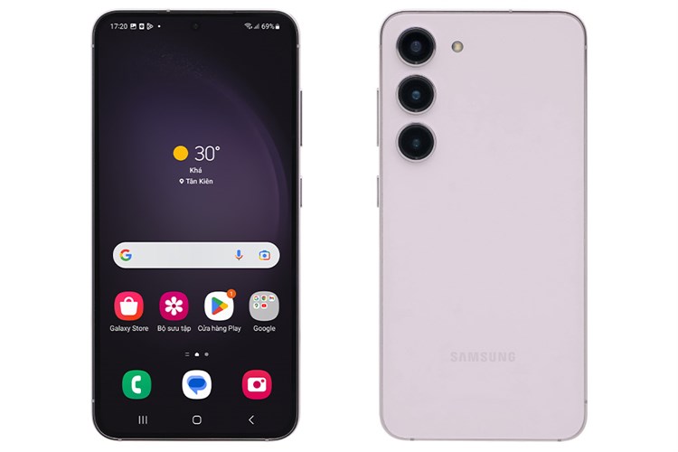 Điện thoại Samsung Galaxy S23 5G 128GB Màu Tím nhạt