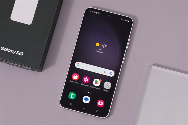 Điện thoại Samsung Galaxy S23 5G 128GB Màu Tím nhạt