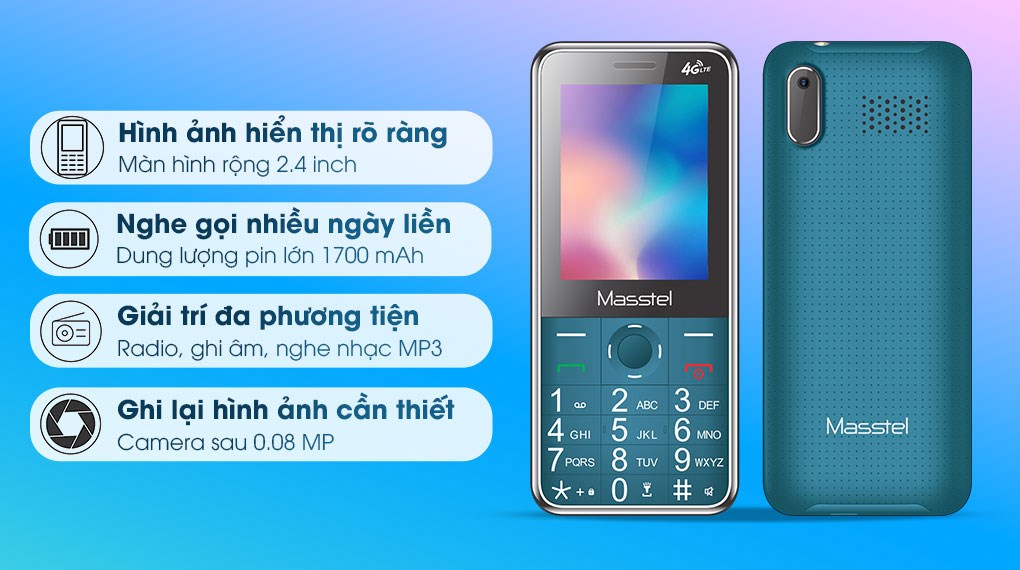 Điện thoại Masstel IZI 50