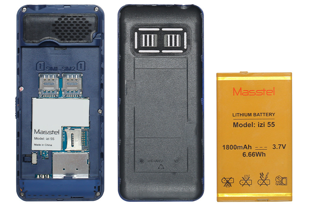 Điện thoại Masstel IZI 55 4G Màu Xanh Navy