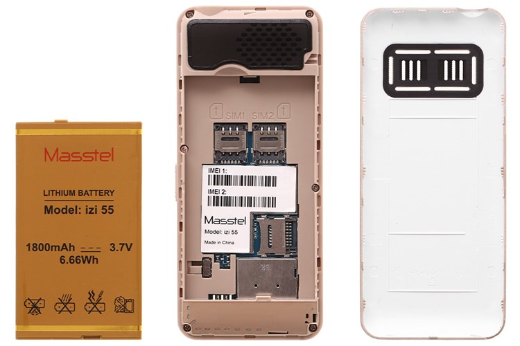 Điện thoại Masstel IZI 55 4G